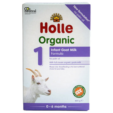 HOLLE ORGANIC GOAT MILK FORMULA 1 WITH DHA 400G