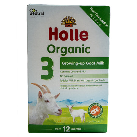 HOLLE ORGANIC GOAT MILK FORMULA 3 WITH DHA 400G