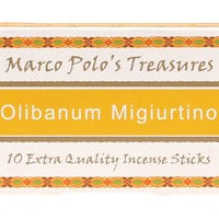 MARCO POLO'S TREASURES INCENSE STICKS OLIBANUM