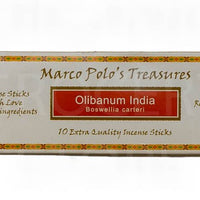 MARCO POLO'S TREASURES RED MIRRHA INCENSE STICKS 10