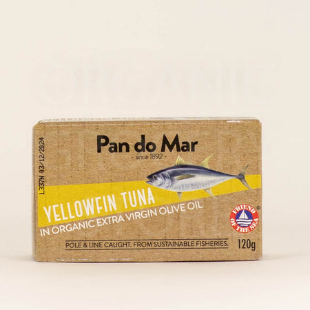 PAN DO MAR TUNA OLIVE OIL 120G