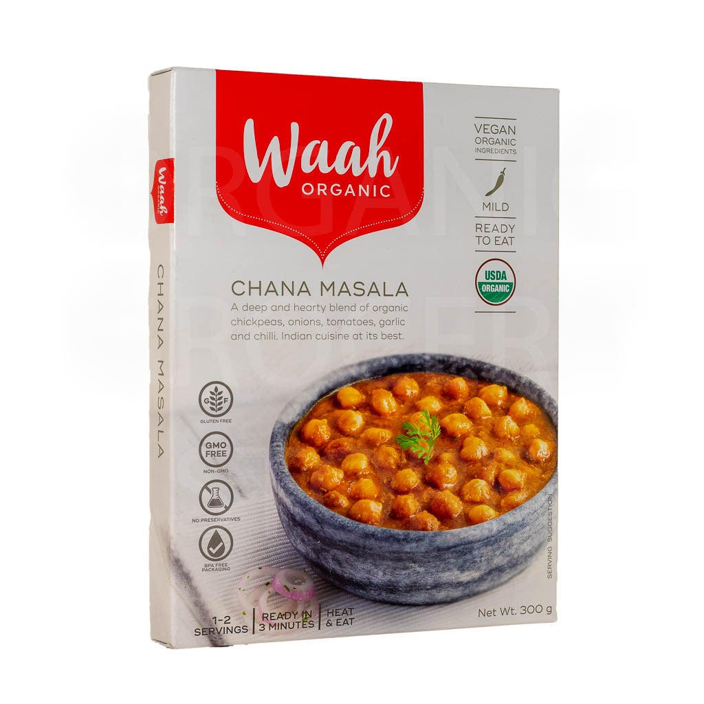 WAAH ORGANIC CHANA MASALA 300G