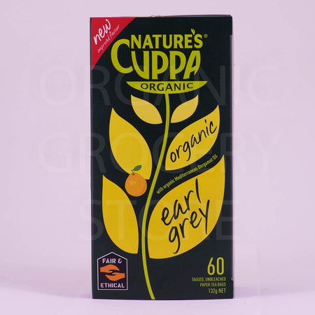 NATURE'S CUPPA TEA EARL GREY 60TBAGS