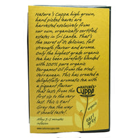 NATURE'S CUPPA TEA EARL GREY ORGANIC 25TBAGS 55G