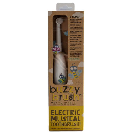 JACK N' JILL BUZZY BRUSH ELECTRIC MUSICAL TOOTHBRUSH