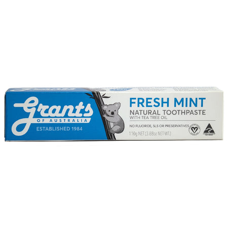 GRANTS TOOTHPASTE FRESH MINT W TEATREE 110G