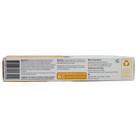 GRANTS TOOTHPASTE PROPOLIS 110G