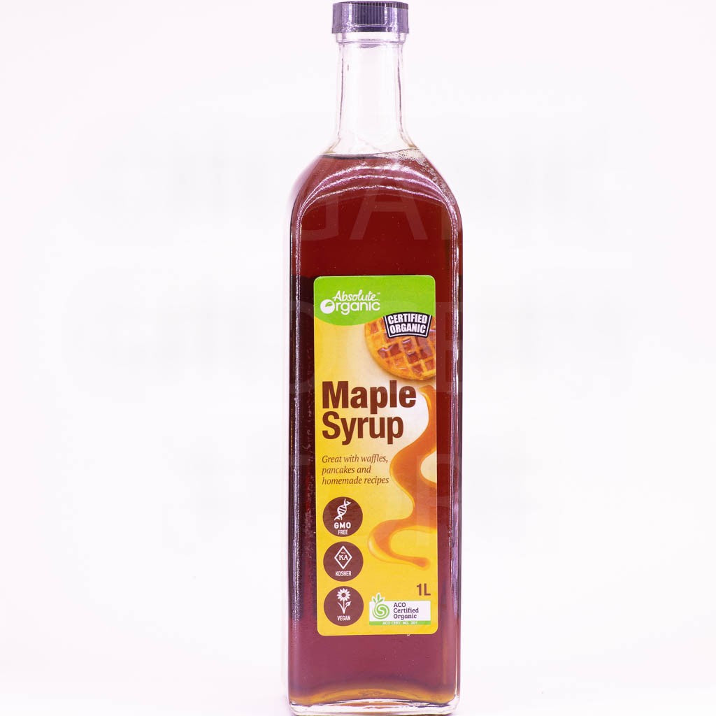 ABSOLUTE ORGANIC MAPLE SYRUP 1LT