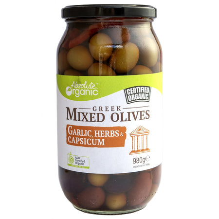 ABSOLUTE ORGANICS MIXED OLIVES