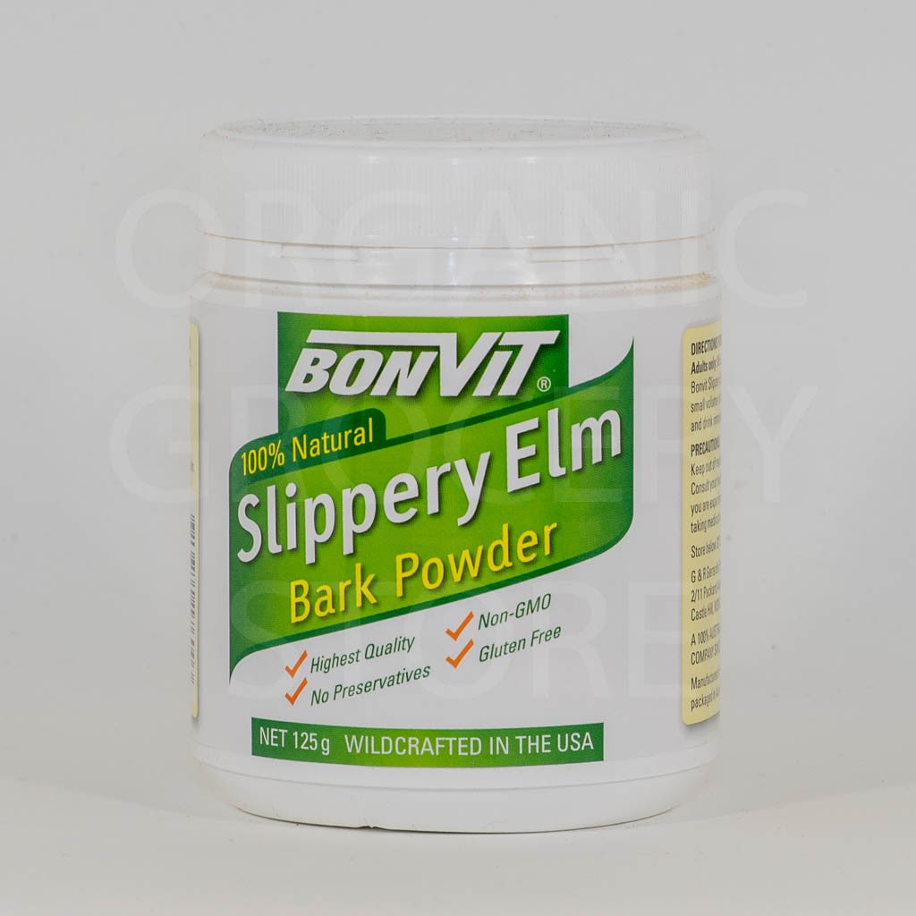 BONVIT SLIPPERY ELM BARK POWDER 125G