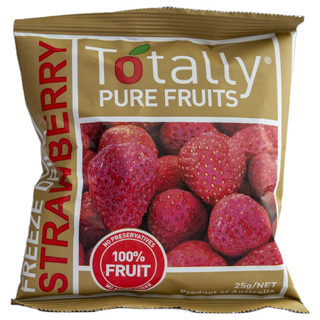 TOTALLY PURE FRUITS SNAP DRIED STRAWBERRIES