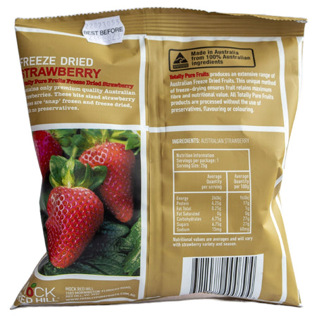 TOTALLY PURE FRUITS SNAP DRIED STRAWBERRIES