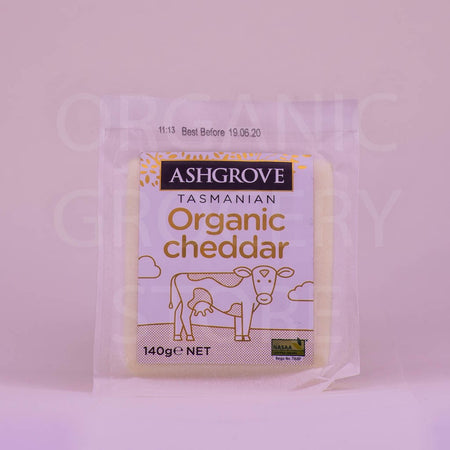 ASHGROVE ORGANIC CHEDDAR 140G