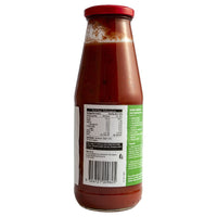 GLOBAL ORGANICS TOMATO PASSATA (PUREE) WITH BASIL ORGANIC (GLASS) 680G