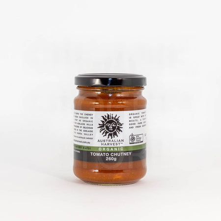 AUST HARVEST CHUTNEY ORGANIC TOMATO 260G