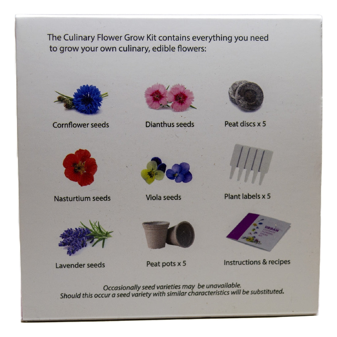 URBAN GREENS FLOWERS GROW KIT