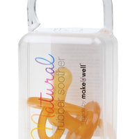 NATURAL RUBBER SOOTHERS SOOTHER - TWIN PACK SMALL ROUNDED (0 - 3 MTHS) 2