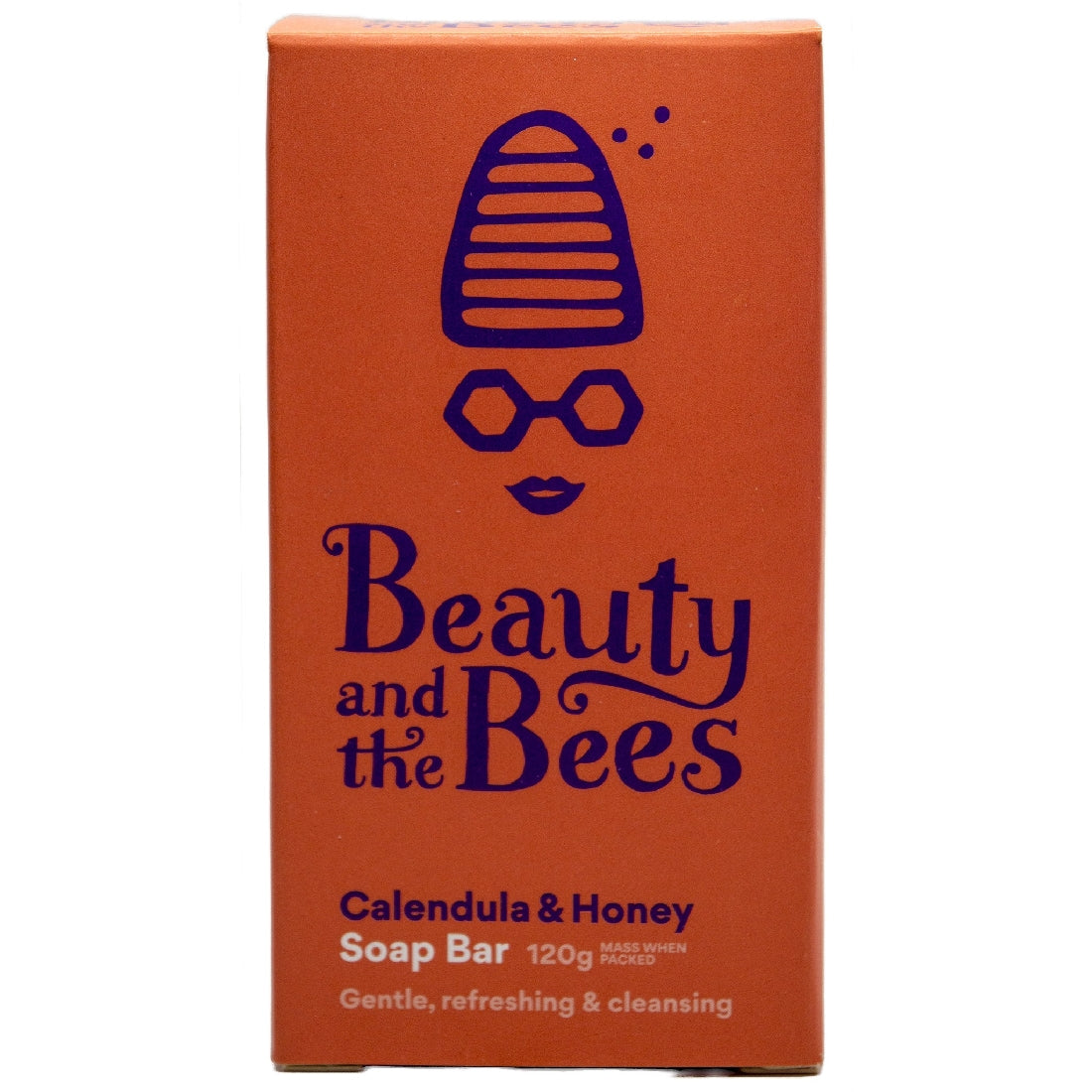 BEAUTY AND THE BEES CALANDULA AND HONEY SOAP BAR 120G