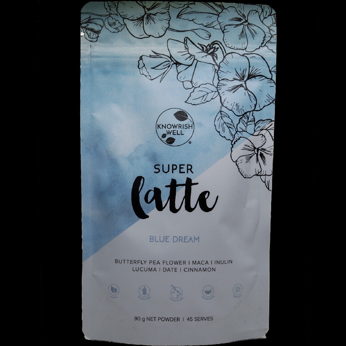 KNOWRISH WELL SUPER LATTE BLUE DREAM 90G