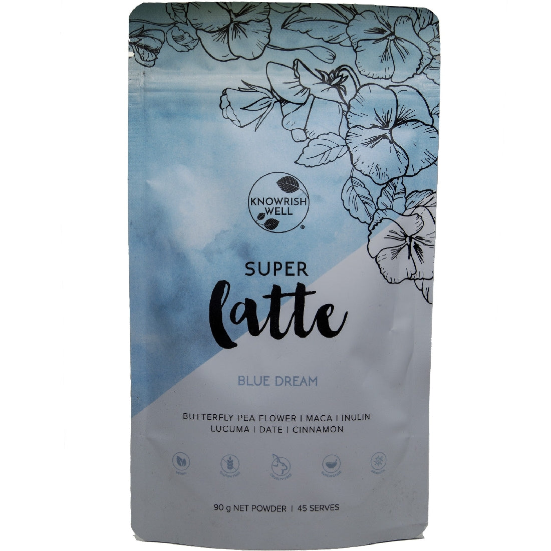 KNOWRISH WELL SUPER LATTE BLUE DREAM 90G