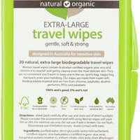 WOTNOT BABY WIPE X 20 PACK TRAVEL