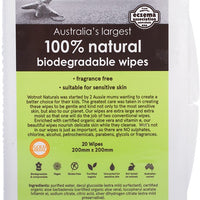 WOTNOT BABY WIPE X 20 PACK TRAVEL