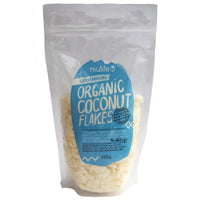 NIULIFE ORGANIC COCONUT FLAKES 200G