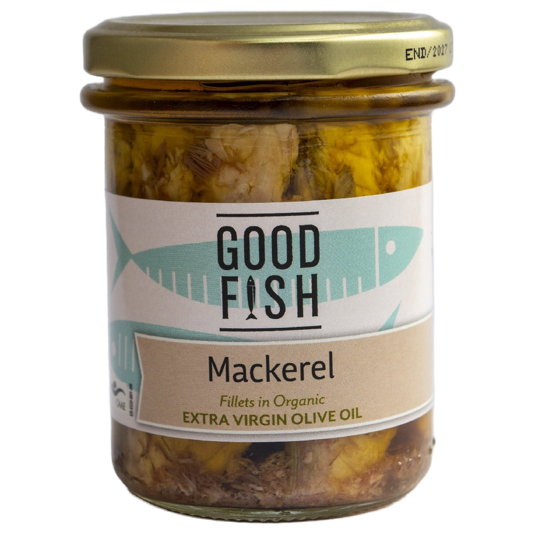 GOOD FISH MACKEREL WITH OLIVE OIL 195G