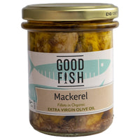 GOOD FISH MACKEREL WITH OLIVE OIL 195G