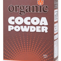 ORGANIC TIMES COCOA POWDER 200G