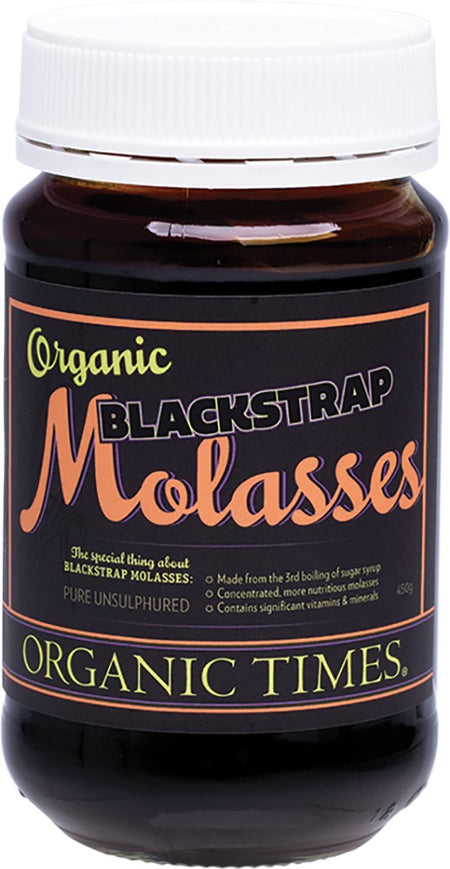 ORGANIC TIMES MOLASSES 450G