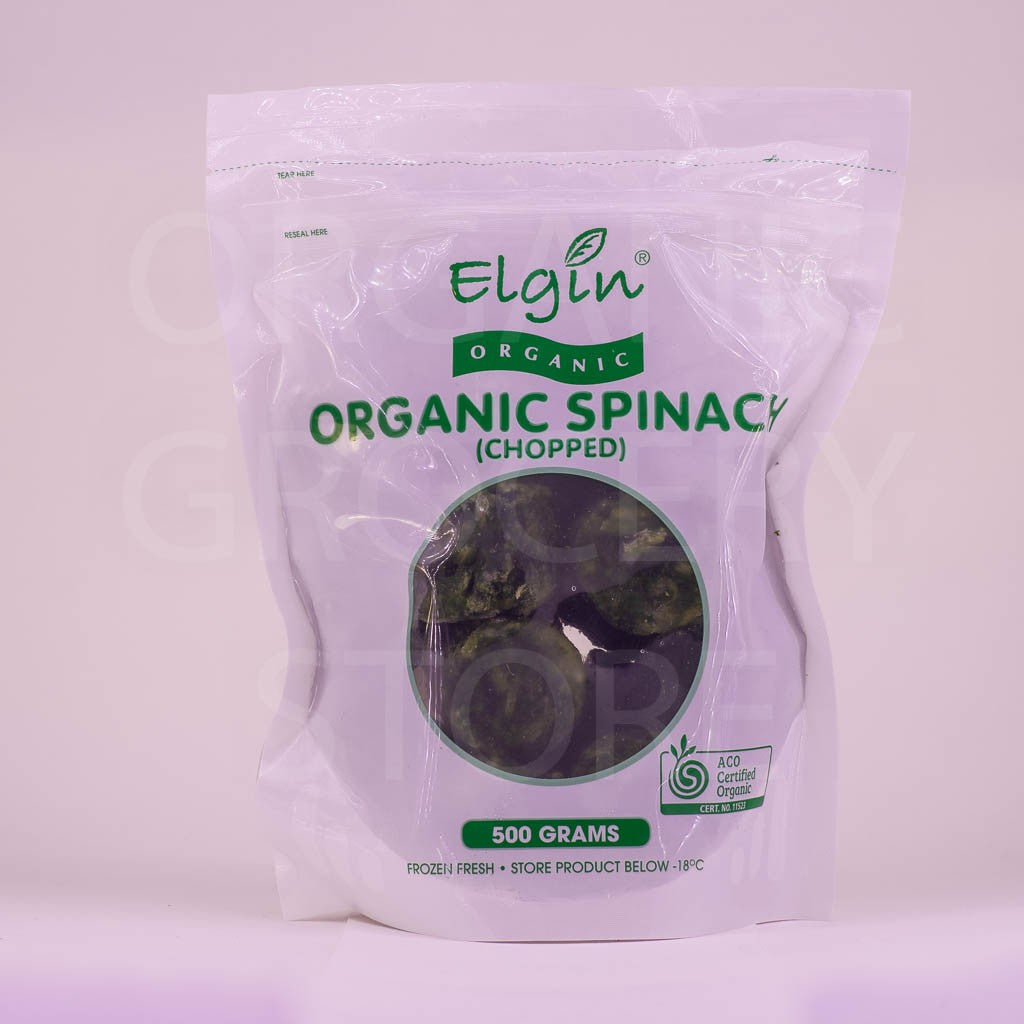 ELGIN ORGANIC SPINACH 500G