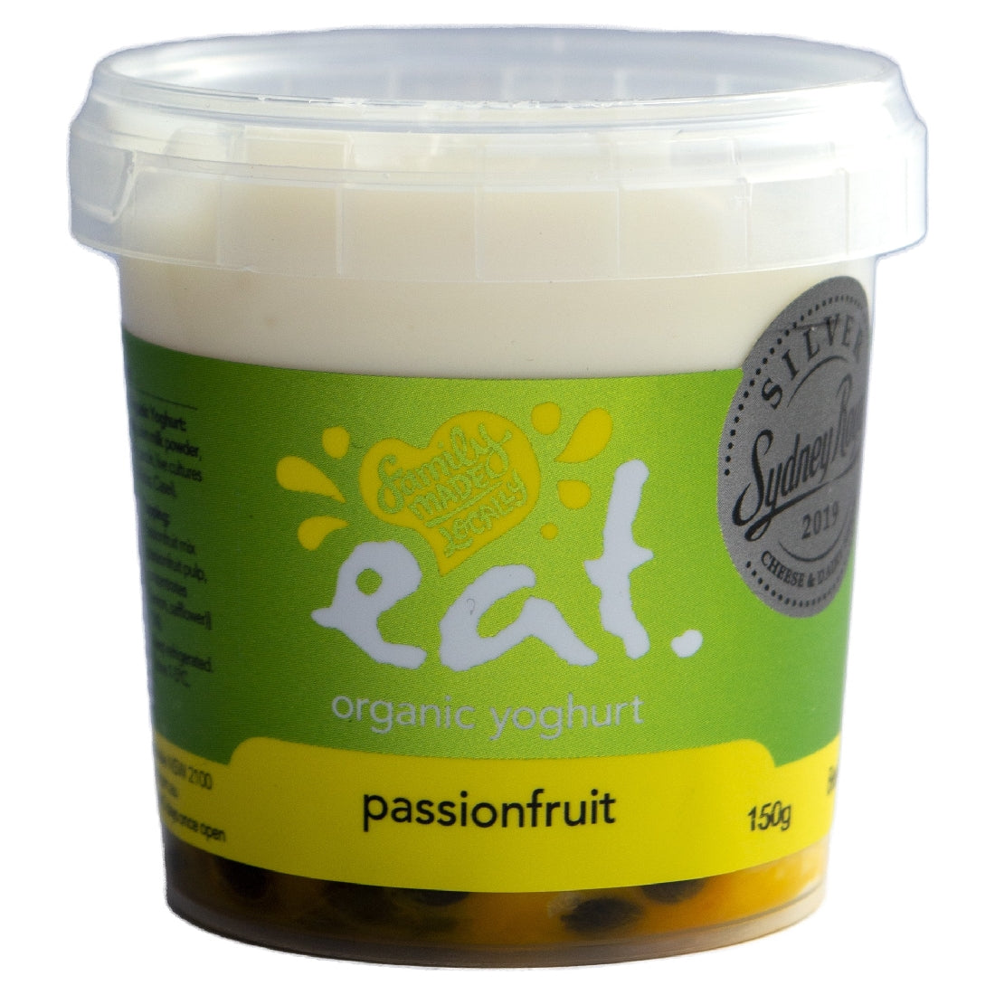 EAT COURMET YOGHURT PASSIONFRUIT 150GM - ORGANIC