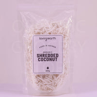 LOVING EARTH SHREDDED COCONUT 250G