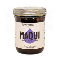 LOVING EARTH MAQUI ORGANIC SUPERFOOD POWDER 150G