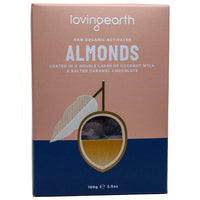LOVING EARTH ALMOND CHOC COATED