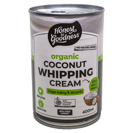 HONEST TO GOODNESS COCONUT WHIPPING CREAM