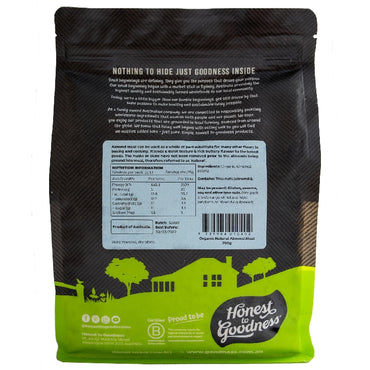ALMOND MEAL ORGANIC - NATURAL 700G
