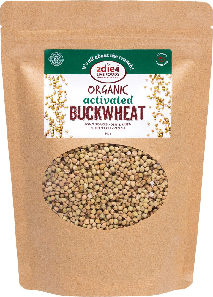 2DIE4 BUCKWHEAT ACTIVATED ORGANIC 300G