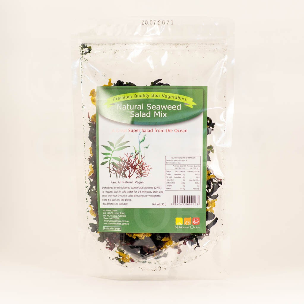 NUTRITIONIST CHOICE SEAWEED SALAD MIX 30G