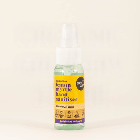 SIMPLY CLEAN LEMON MYRTLE HAND SANITISER 50ML