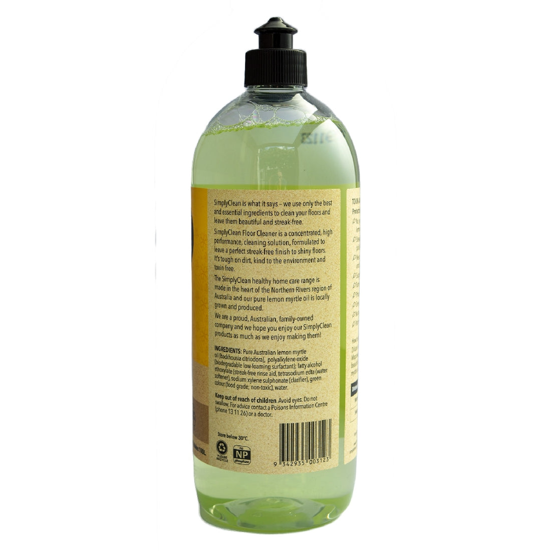 LEMON MYRTLE FLOOR CLEANER 1L