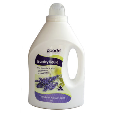 ABODE LAUNDRY LIQUID LAVENDER & MINT 2L