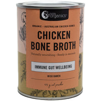 NUTRA ORGANICS CHICKEN BONE BROTH - MISO RAMEN 125G
