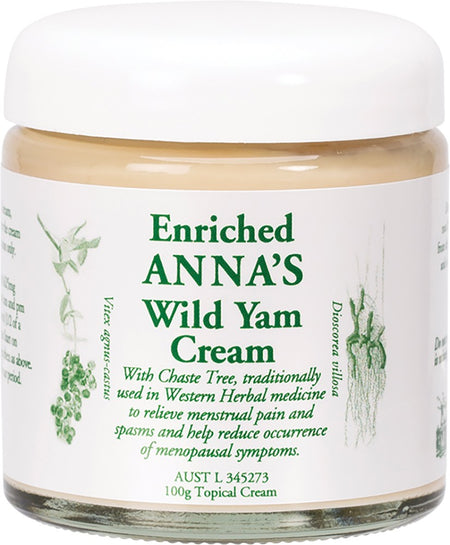 ANNA'S WILD YAM CREAM 100G