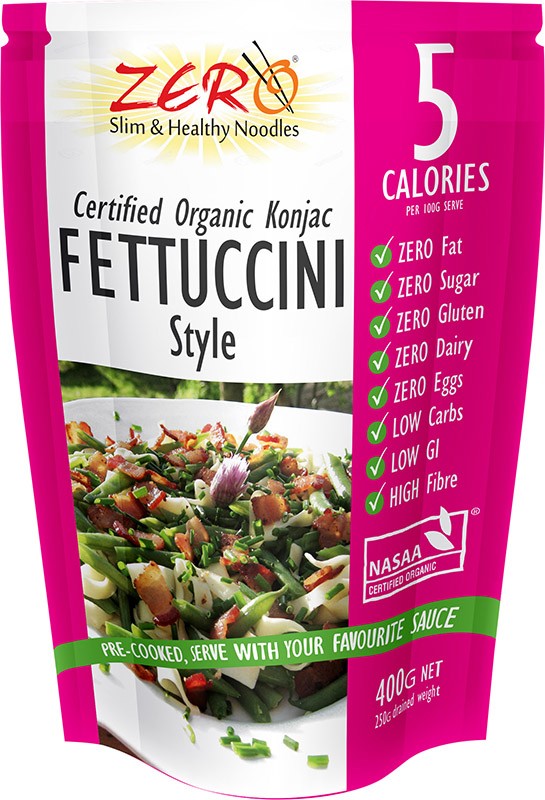 ZERO SLIM & HEALTHY KONJAC FETTUCCINI 400G