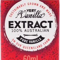 VERY VANILLA EXTRACT - 100% AUSTRALIAN 60ML