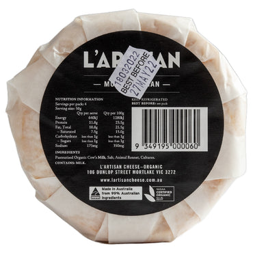 L'ARTISAN MOUNTAIN MAN CHEESE 200G