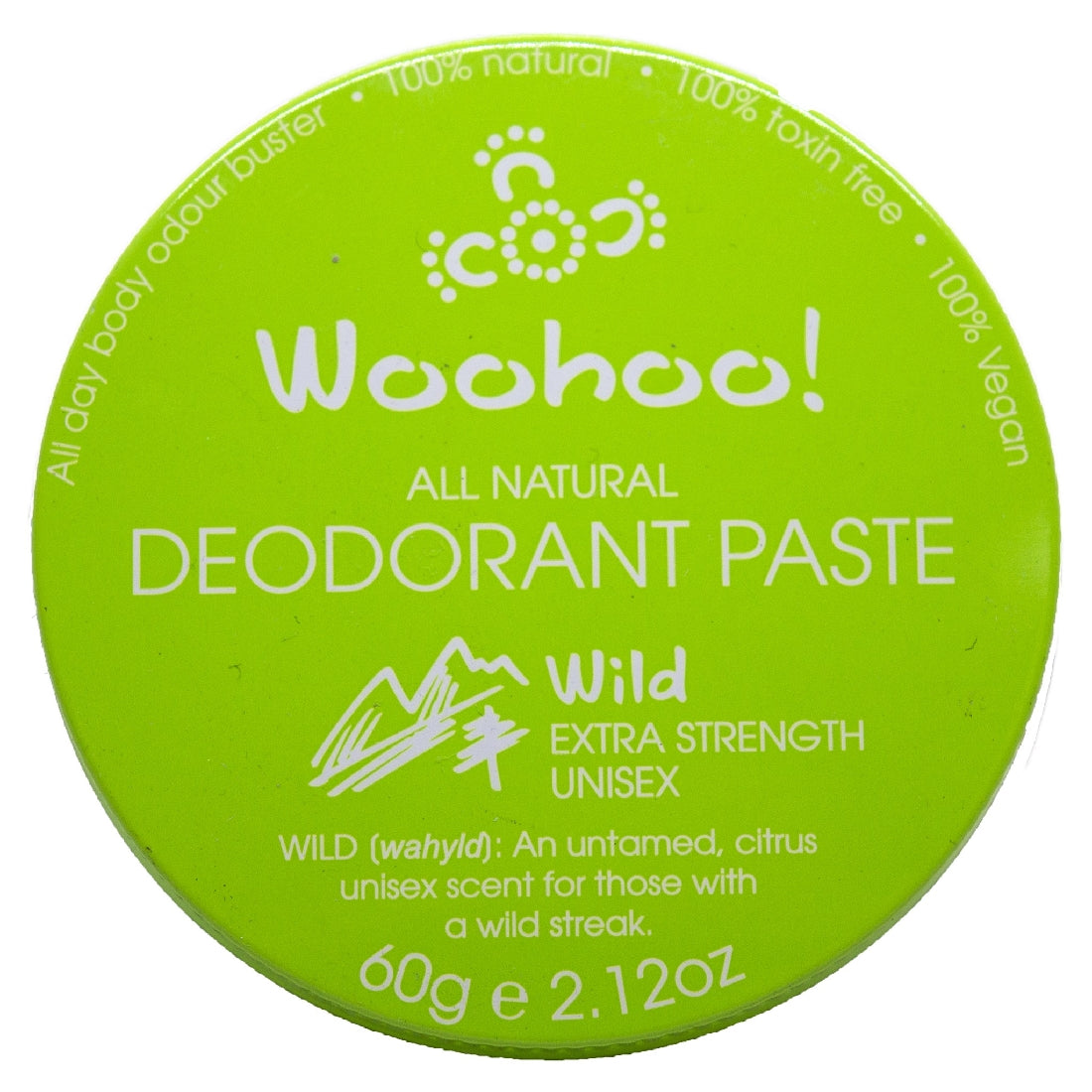 WOOHOO WILD DEO TIN 60G