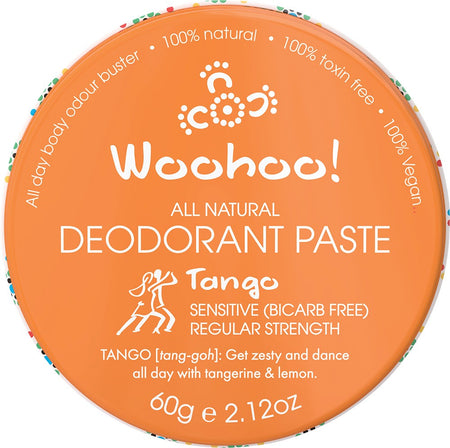 WOOHOO BODY DEODORANT PASTE - TANGO 60G